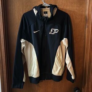 Purdue Nike Therma-Fit Zipper Hoodie